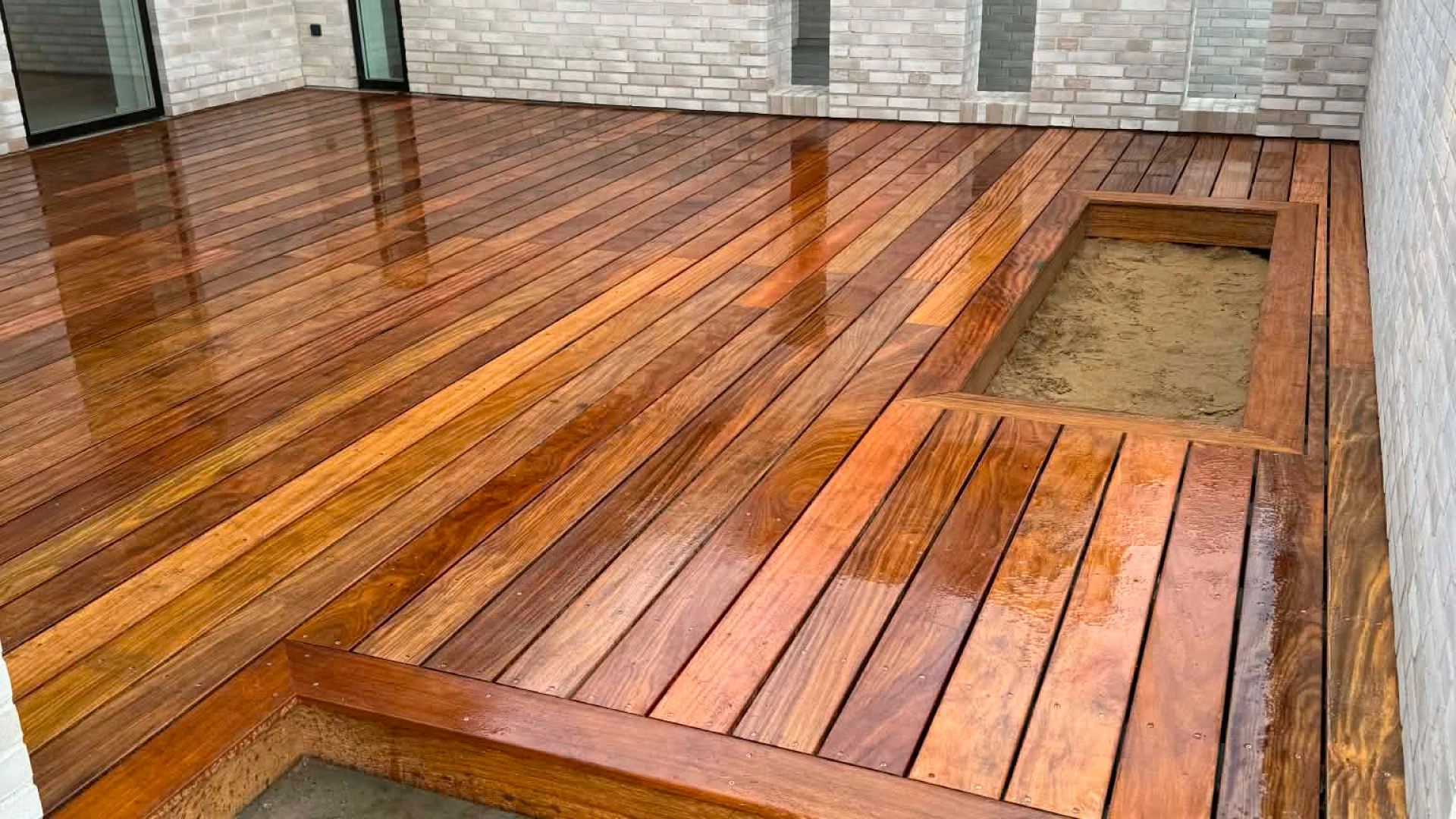 Terrasse i Skanderborg lavet af Tømrerne Krogh og Porsgaard
